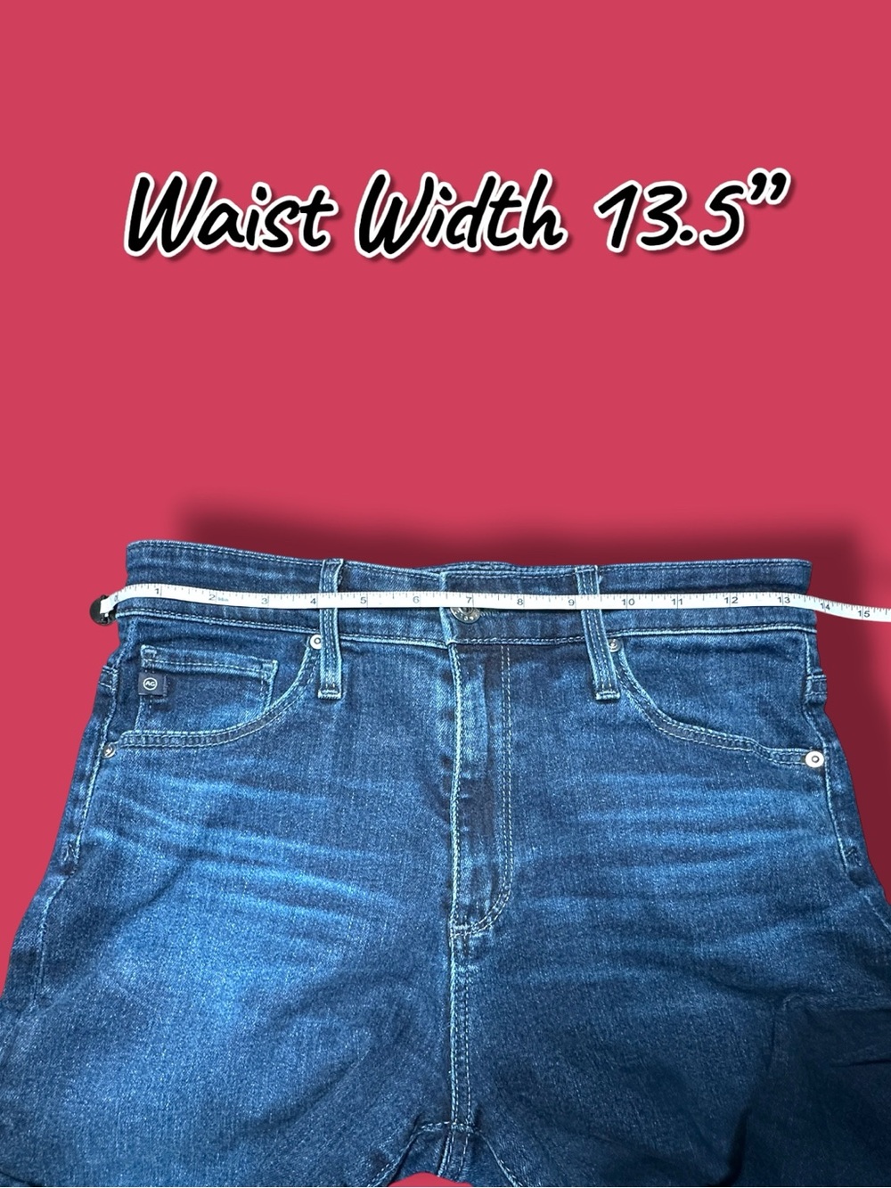 AG The Stevie High-Rise Skinny Ankle Jeans.👖 Size 26R (Run Large) - Picture 7 of 16